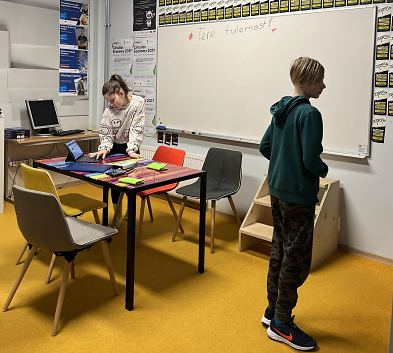 5.b klass �ppis Tartus ettev�tlikkust