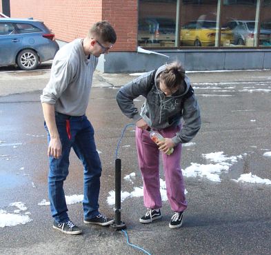 Tehnoloogia�pilased k�lastasid Eesti Maa�likooli