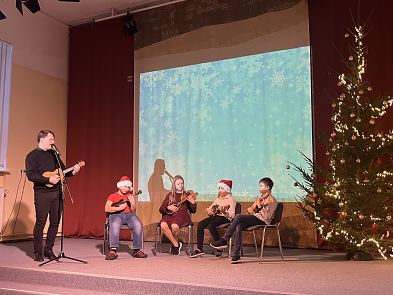 Hetki j�ulupidudest meie koolis