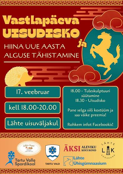 Vastlap�eva uisudisko 17.veebruaril